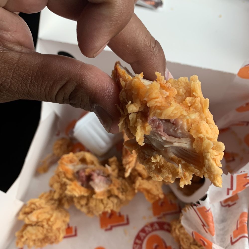 The tenders were raw!! Don't eat here!!!! No one has even said anything about the raw tenders not even about replacing or refunding us!!!! The tenders were raw!! Don't eat here!!!! No one has even said anything about the raw tenders not even about replacing or refunding us!!!!