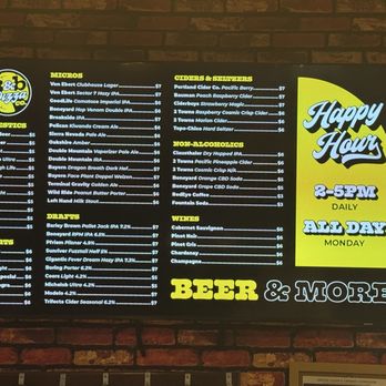 B&b Pizza - Beer Menu - Pizza Near Me - Troutdale, Oregon B&b Pizza - Beer Menu - Pizza Near Me - Troutdale, Oregon