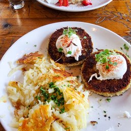 Risotto Cakes & Eggs Risotto Cakes & Eggs