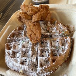 Connie's Chicken and Waffles - Chicken and waffle