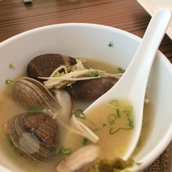 Hachi - Little neck clam miso soup - Sushi Bars Near Me - Chalfont, Pennsylvania Hachi - Little neck clam miso soup - Sushi Bars Near Me - Chalfont, Pennsylvania