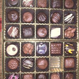 a box of chocolates