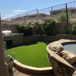 Artificial turf area Artificial turf area