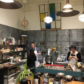 Koffie - two people in a kitchen preparing food - Coffee & Tea Near Me - Vancouver, British Columbia