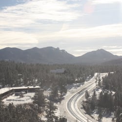 Sundance Lodge - Sundance Lodge from top of the Hill