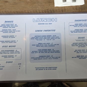 Neptune's - Lunch Menu Summer 2026 - New American Near Me - Alameda, California Neptune's - Lunch Menu Summer 2026 - New American Near Me - Alameda, California