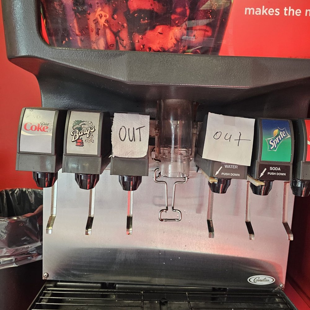 The Burger Shop and More - Soda machine - Burgers Near Me - Matawan, New Jersey