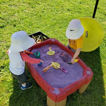 Wee Care Day Care - Sand play is so much fun! - Child Care & Day Care Near Me - Bridgeport, Connecticut Wee Care Day Care - Sand play is so much fun! - Child Care & Day Care Near Me - Bridgeport, Connecticut