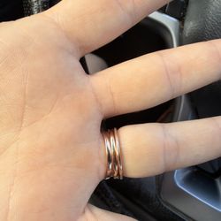 Moises Jewelry - Three resized rose gold rings