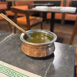 Bheema’s Indian Cuisine - Palak soup (free)