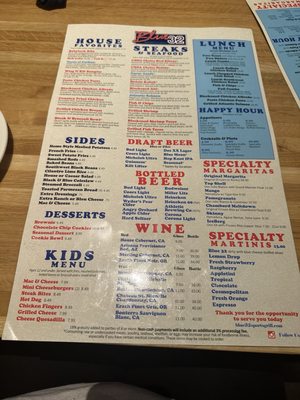 Menu photo 2 Blue 32 Sports Grill Gilbert, AZ Menu photo 2 Blue 32 Sports Grill Gilbert, AZ