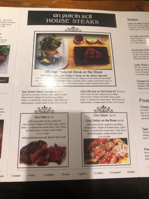 Menu photo 5 An Poitin Stil Dublin, D