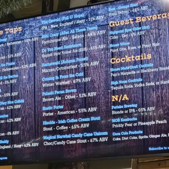 Woods Boss Brewing Company - Tap List - Breweries Near Me - Denver, Colorado Woods Boss Brewing Company - Tap List - Breweries Near Me - Denver, Colorado