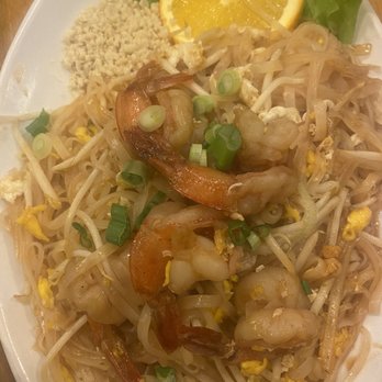 Thai BBQ - Pad Thai with Shrimps. - Thai Near Me - Union City, California Thai BBQ - Pad Thai with Shrimps. - Thai Near Me - Union City, California