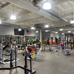 Main powerlifting area