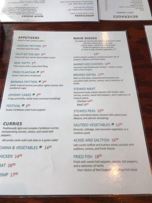 Menu photo 2 Simone's Caribbean Restaurant Toronto, ON Menu photo 2 Simone's Caribbean Restaurant Toronto, ON