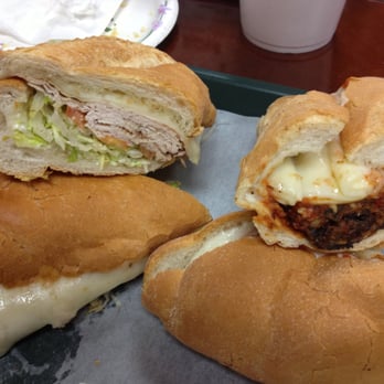 Paul's Deli - Half Eggplant Parmesan and Half Roast Pork sandwiches - Delis Near Me - Westminster, California