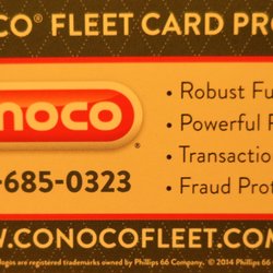 Monticello Conoco - Carte d'affaire en août 2019
