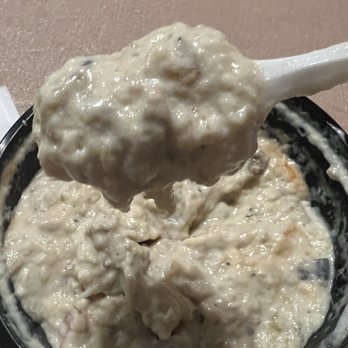 Sahara Mediterranean Cuisine - There're version of Babaganoush! More like watery oatmeal. No flavor, trash can it went! - Mediterranean Near Me - Allentown, Pennsylvania Sahara Mediterranean Cuisine - There're version of Babaganoush! More like watery oatmeal. No flavor, trash can it went! - Mediterranean Near Me - Allentown, Pennsylvania