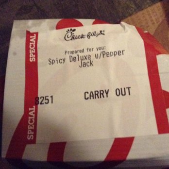 Chick-fil-A - The Spicy Deluxe w/Pepper Jack. - Fast Food Near Me - West Des Moines, Iowa