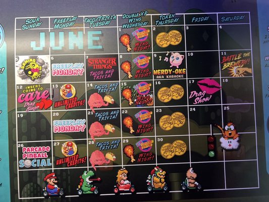 Menu photo 4 Lowry Parcade Tampa, FL