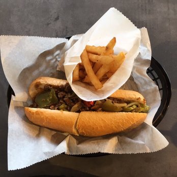 Chubby's Cheesesteak - Brookfield - a hot dog and fries - Cheesesteaks Near Me - Brookfield, Wisconsin