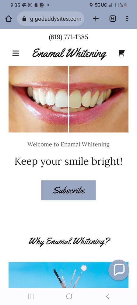 Enamal Whitening Logo