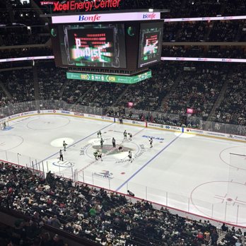 Xcel Energy Center - View from section 2 - Stadiums & Arenas Near Me - Saint Paul, Minnesota
