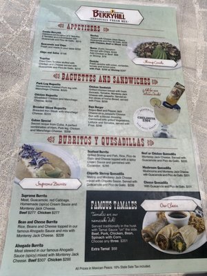 Menu photo 7 Berryhill Baja Grill Cancun, ROO Menu photo 7 Berryhill Baja Grill Cancun, ROO