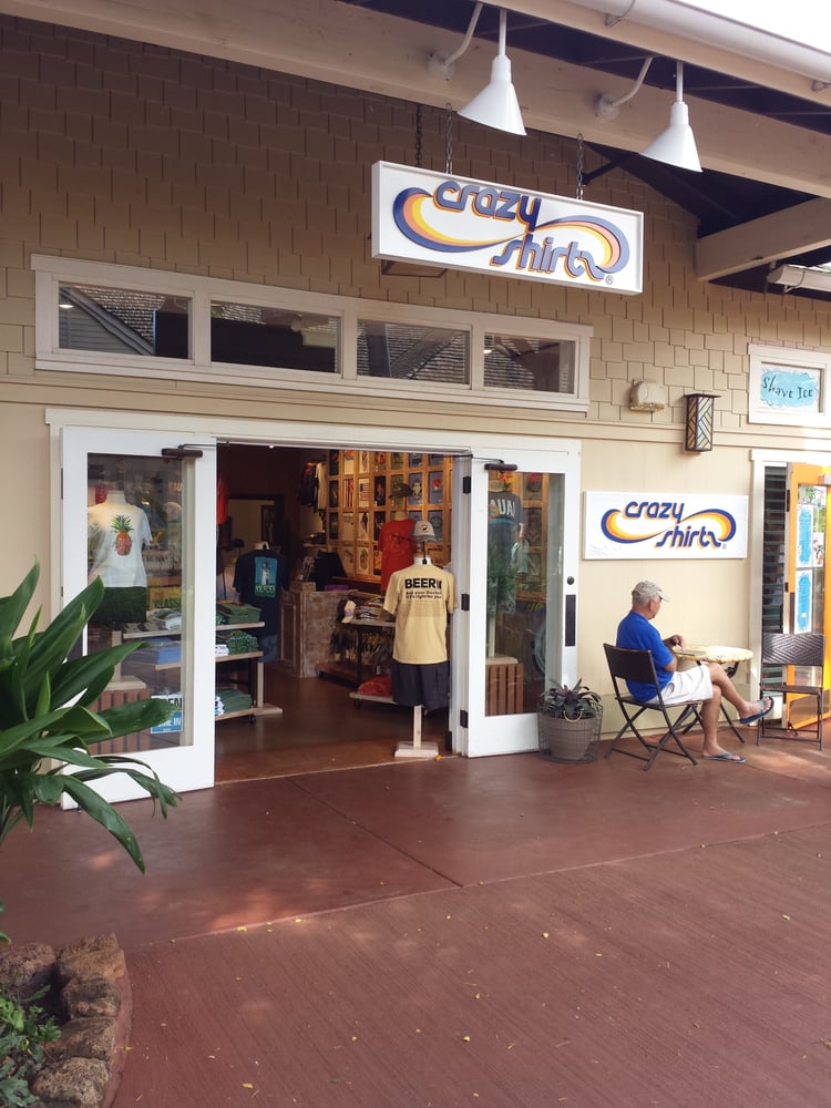 CRAZY SHIRTS Updated June 2024 2829 Ala Kalanikaumaka St, Koloa, Hawaii Men's Clothing