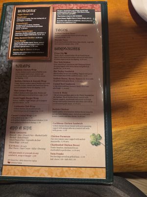 Menu photo 2 Owen O'Leary's Westborough, MA Menu photo 2 Owen O'Leary's Westborough, MA