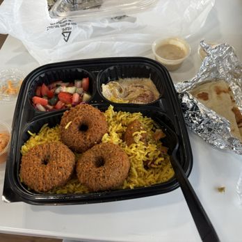 Mediterranean Spice - 3. Falafel Plate - Pizza Near Me - Paso Robles, California Mediterranean Spice - 3. Falafel Plate - Pizza Near Me - Paso Robles, California