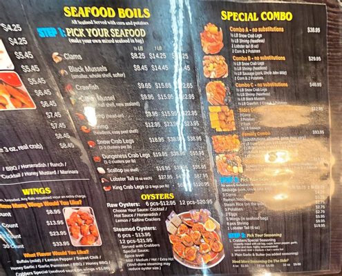 Menu photo 1 Crabbers Daytona Beach, FL Menu photo 1 Crabbers Daytona Beach, FL