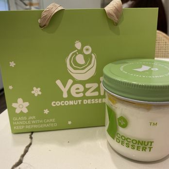 Yezi Coconut Dessert - Mango Coconut - Desserts Near Me - Bellevue, Washington Yezi Coconut Dessert - Mango Coconut - Desserts Near Me - Bellevue, Washington