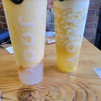 JOOY Tea Shoppe - mango pomelo - Bubble Tea Near Me - New York, New York JOOY Tea Shoppe - mango pomelo - Bubble Tea Near Me - New York, New York