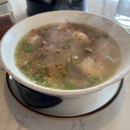 Shrimp Boiled Rice Soup