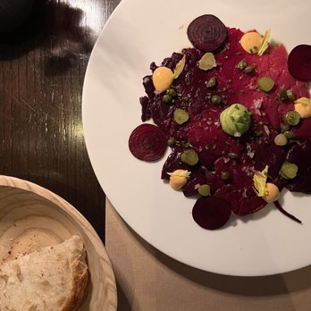 Skyhigh - Wood roasted beets with avocado purée - Bars Near Me - Philadelphia, Pennsylvania