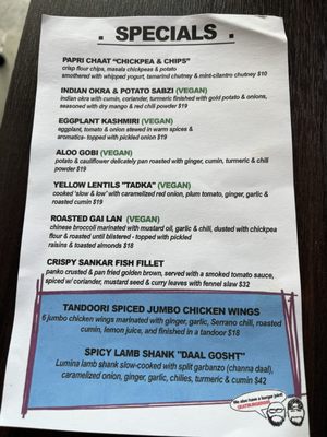 Menu photo 2 Badmaash - Downtown LA Los Angeles, CA Menu photo 2 Badmaash - Downtown LA Los Angeles, CA