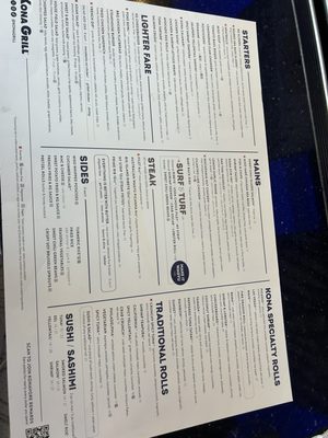 Menu photo 8 Kona Grill - Denver Denver, CO Menu photo 8 Kona Grill - Denver Denver, CO