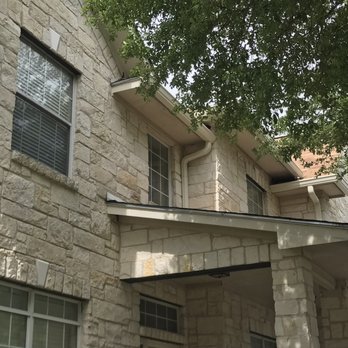 Discount Rain Gutters - 2 rain gutters here.  Every rain gutter has a guard for leaves. - Gutter Services Near Me - Pflugerville, Texas
