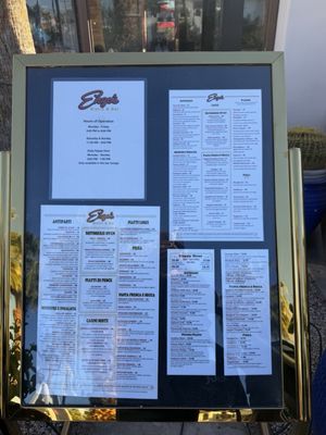 Menu photo 1 Enzo's Bistro and Bar La Quinta, CA Menu photo 1 Enzo's Bistro and Bar La Quinta, CA