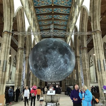 Holy Trinity - The Moon installation during the Freedom Festival. Was pretty stellar. - Landmarks & Historical Buildings Near Me - Hull, KHL Holy Trinity - The Moon installation during the Freedom Festival. Was pretty stellar. - Landmarks & Historical Buildings Near Me - Hull, KHL