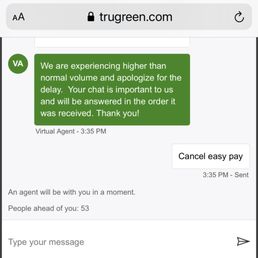 a text message from a customer a text message from a customer