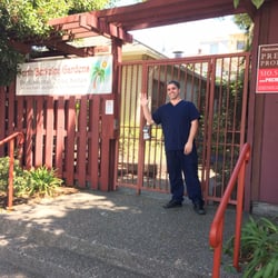 Feeling Better - Entrance to Matt's office. And there's Matt!