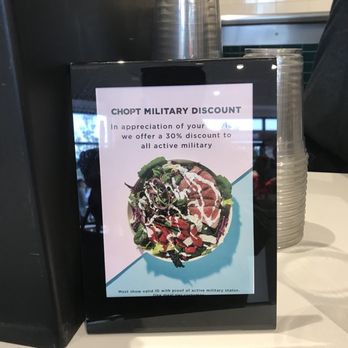 Chopt Creative Salad Co. - Military discount - Salad Near Me - Richmond, Virginia