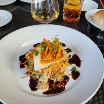 Del Frisco's Double Eagle Steakhouse - Sea bass and crab fried rice - Steakhouses Near Me - Fort Worth, Texas Del Frisco's Double Eagle Steakhouse - Sea bass and crab fried rice - Steakhouses Near Me - Fort Worth, Texas