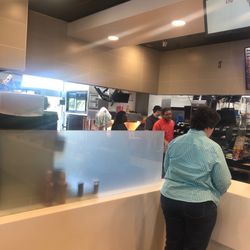 McDonald's - Lots of people behind the counter... not a lotta good coming out.