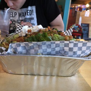 Papi Grande's - Papi's Nachos side view - Mexican Near Me - Amherst, New York