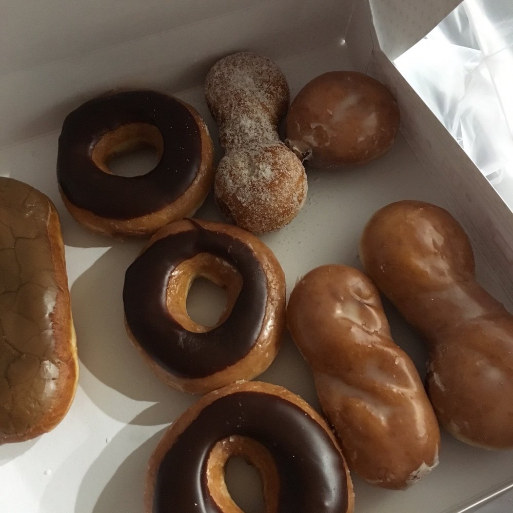 Krispy Kreme - This is the smallest glaze and twist ever. Really?? Never going back to this location ever! - Donuts Near Me - Victorville, California Krispy Kreme - This is the smallest glaze and twist ever. Really?? Never going back to this location ever! - Donuts Near Me - Victorville, California