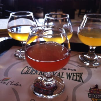 Beveridge Place Pub - Cider week flight. - Pubs Near Me - Seattle, Washington Beveridge Place Pub - Cider week flight. - Pubs Near Me - Seattle, Washington